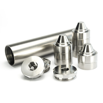 7.8″ Titanium Solvent Trap Fuel Filter – 1.5″ OD, 1.375×24, 1/2×28 + 5/8×24